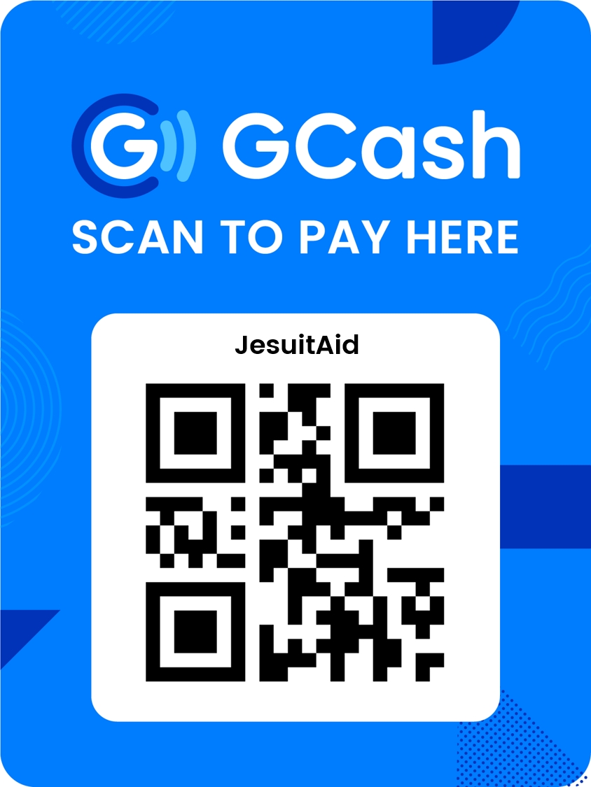 JesuitAid-GCash-QR-Code Fr. Joaquin G. Bernas, SJ