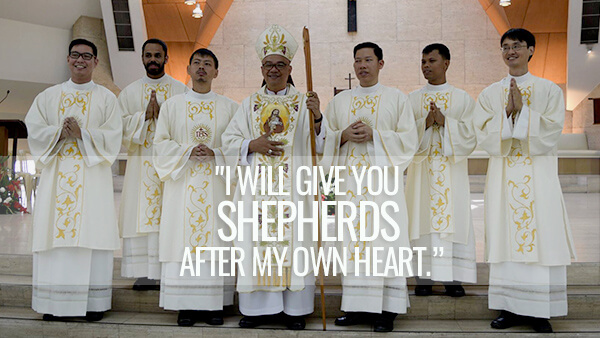 “I will give you shepherds after my own heart.”