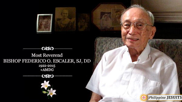 Bishop Federico O. Escaler , S.J., D.D. (1922-2015)