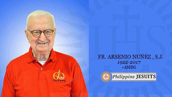 Fr. Arsenio C. Nuñez, SJ (1922-2017)