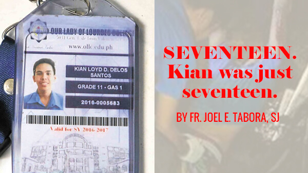 Seventeen. Kian was just seventeen.