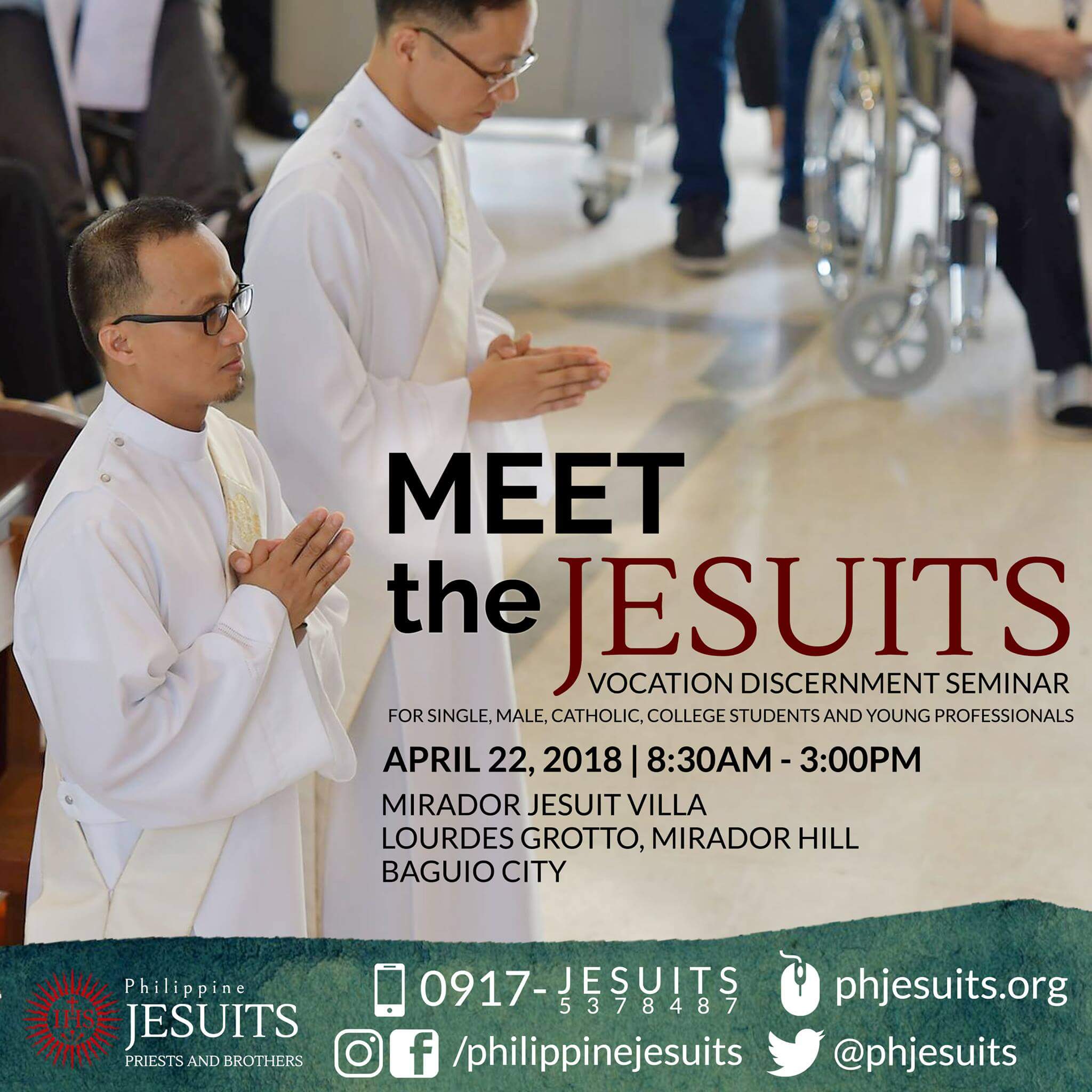 Meet The Jesuits in Baguio (Vocation Discernment Seminar)