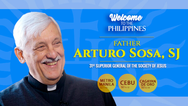 TOUCHDOWN: Jesuit General Begins Philippine Visit