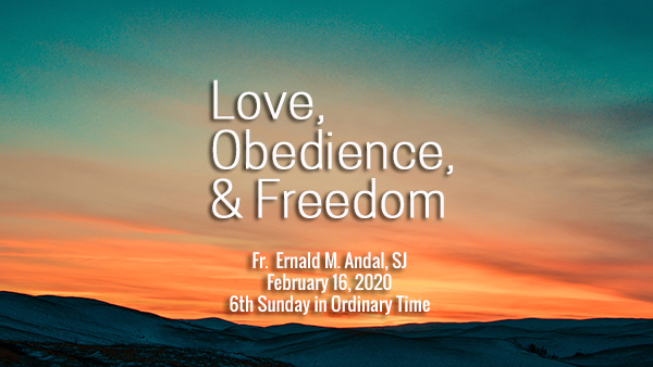 Love, Obedience, and Freedom