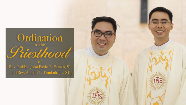 Ordination of 2 PH Jesuits reset due to MECQ