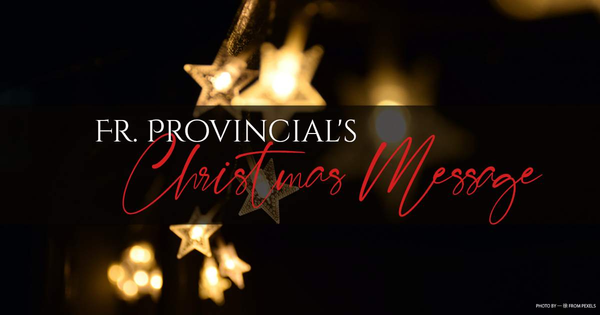 Fr. Provincial’s Christmas Message 2020