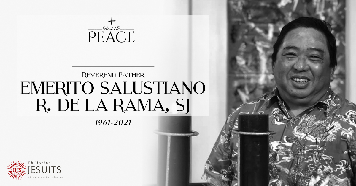 Fr. Emerito Salustiano R. dela Rama, SJ (1961-2021)