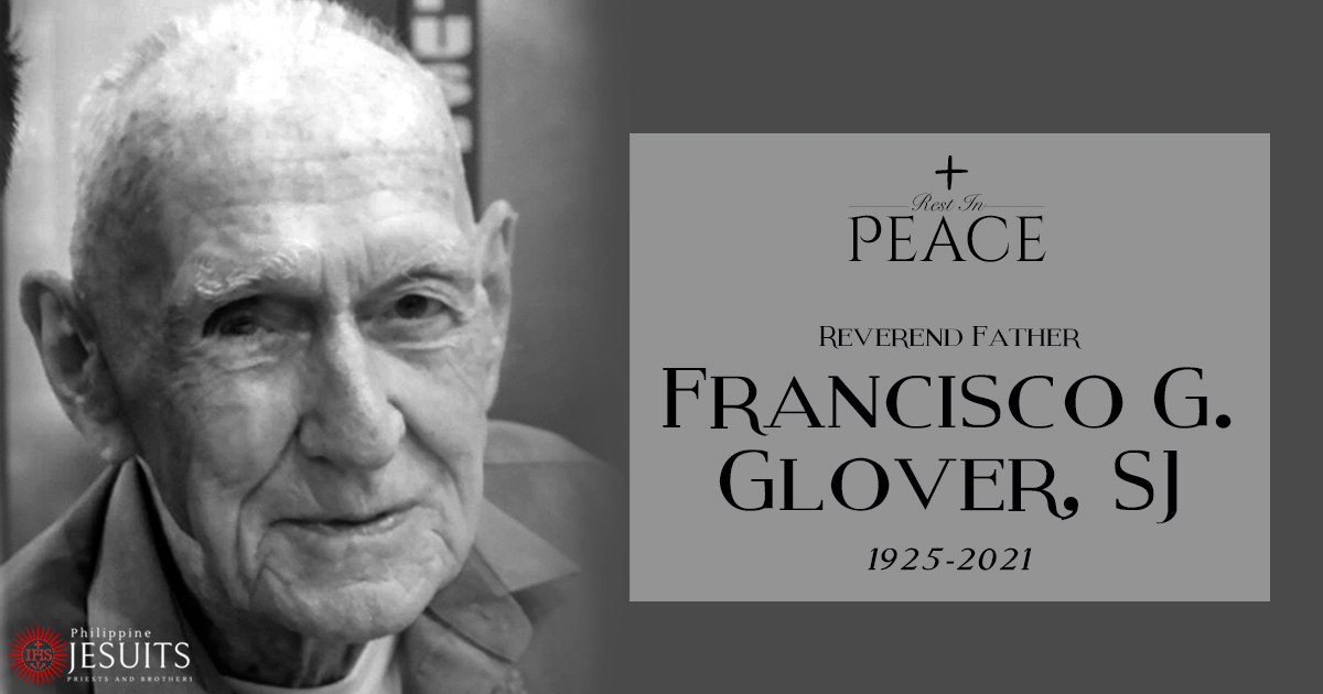 Fr. Francisco G. Glover, SJ (1925-2021)