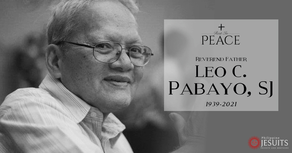 Fr. Leo C. Pabayo, SJ (1939-2021)