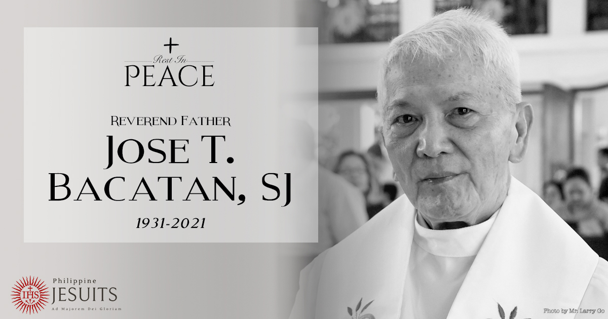 Fr. Jose T. Bacatan, SJ (1931-2021)