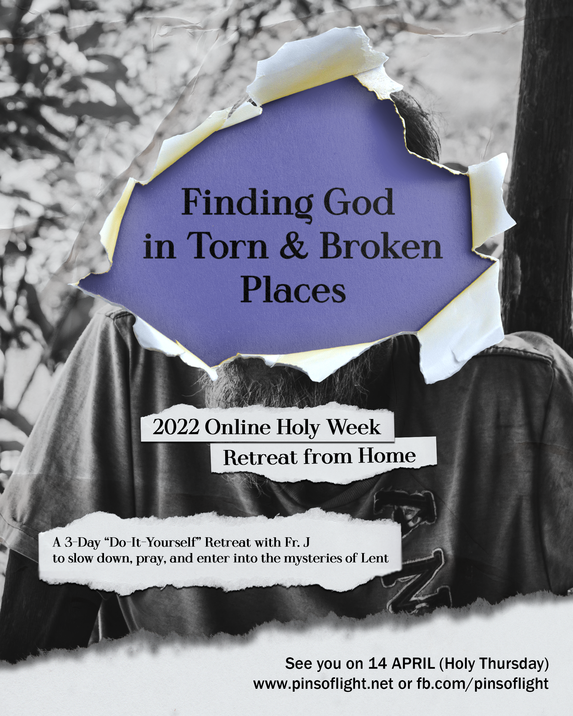 Finding God In Torn and Broken Places (A Holy Week Online Retreat)