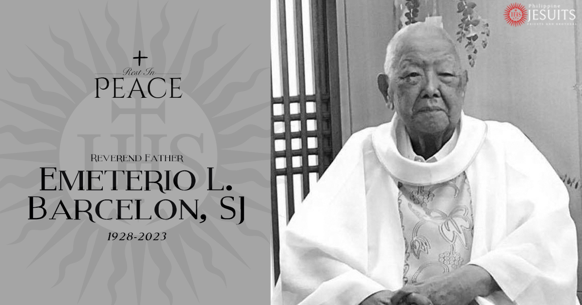 Fr. Emeterio L. Barcelon, SJ (1928-2023)